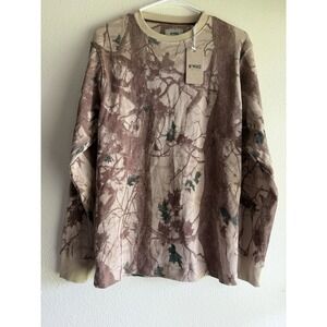 Nomad Mossy Oak Camouflage Long Sleeve Lightweight T-shirt Mens Small